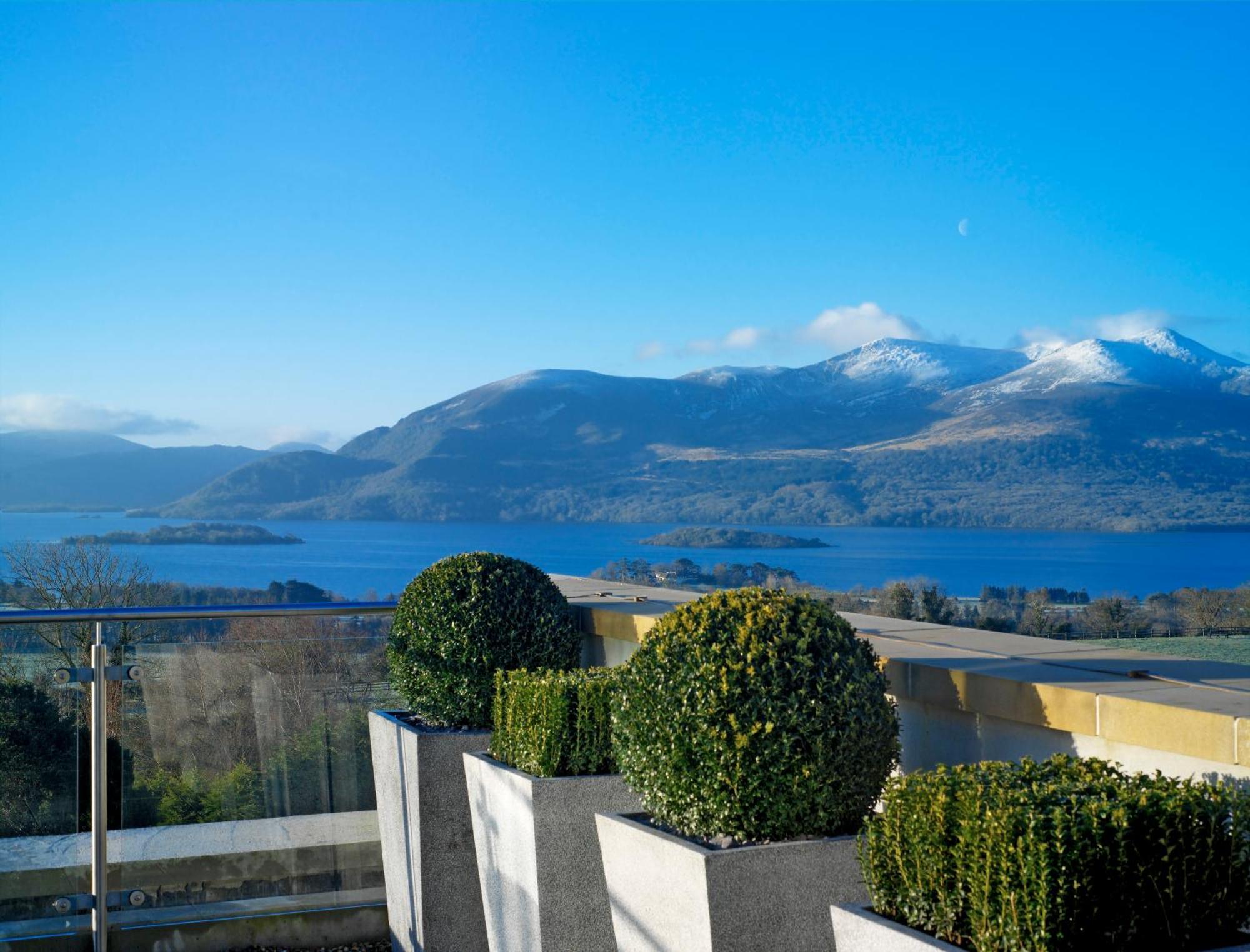 Aghadoe Heights Hotel & Spa Fossa Exterior foto View of Lake Taupo from the hotel